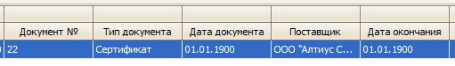 заполнение журнала учёта материалов